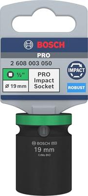 Bosch Accessoires Krachtdop 19 x 40 x 30 mm | M12 | 29,1 mm - 2608003050 Bosch Accessoires Krachtdop 19 x 40 x 30 mm | M12 | 29,1 mm - 2608003050