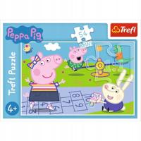 Peppa Pig Mini puzzel - 54st. - thumbnail