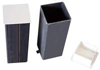 SET OF ALUMINIUM VOLLEYBALL POSTS, FIXED WITH 80X80 MM SQUARE SECTION - thumbnail