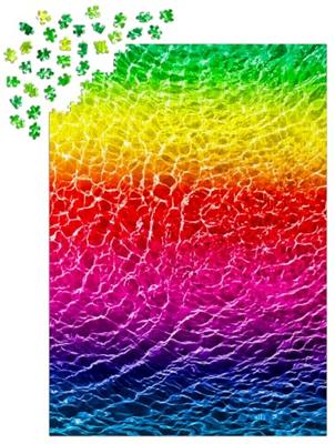 Submerged Rainbow Puzzel 1000 Stukjes