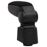 VidaXL Armsteun 12x34x(35-47) cm abs zwart - thumbnail