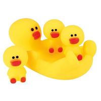 Toi-Toys Little stars grote badeend met 3 kleine badeendjes - thumbnail