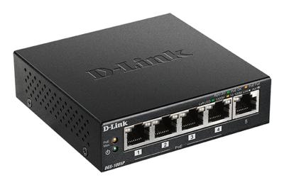 Switch D-Link DGS-1005P/E 10 Gbps - thumbnail