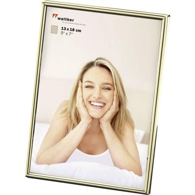 walther+ design WD318G Wissellijst Papierformaat: 13 x 18 cm Goud walther+ design WD318G Wissellijst Papierformaat: 13 x 18 cm Goud