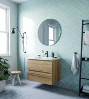 Ben Vario badmeubel incl. wastafel 80x51x64cm denver eiken - thumbnail