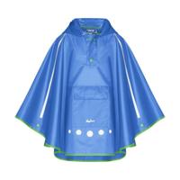Playshoes regenponcho met tas Blauw-L - thumbnail