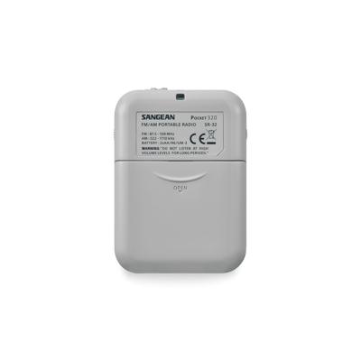 Transistorradio Sangean Wit AM/FM