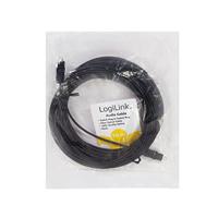 LogiLink CA1012 Toslink Audio Aansluitkabel 10.00 m Zwart (mat) - thumbnail