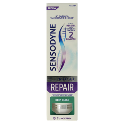 Sensodyne Tandpasta clinical repair deep clean 75 Milliliter