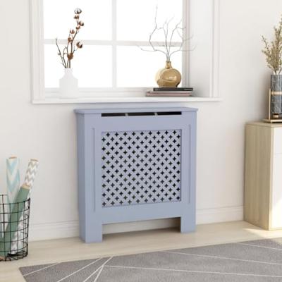 VidaXL Radiatorombouw 78 cm mdf grijs VidaXL Radiatorombouw 78 cm mdf grijs