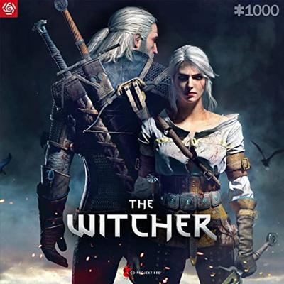 The Witcher Gaming Puzzle Geralt & Ciri (1000 pieces)