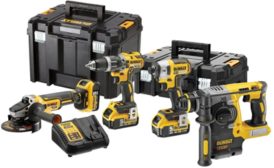 DEWALT DCK422P3T 18V COMBIGEREEDSCHAPSSET