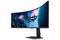 Samsung PC-monitor Odyssey G9 49 inch 240 Hz, 1 ms, 1000R gebogen VA-paneel, DWQHD-resolutie: 5120 x 1440, 2500:1, AMD FreeSync Premium Pro, Auto Source Switch +, verstelbare standaard, DisplayPort, - thumbnail