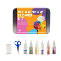 Gift Republic DIY Regenboog Bloemen Kit - thumbnail