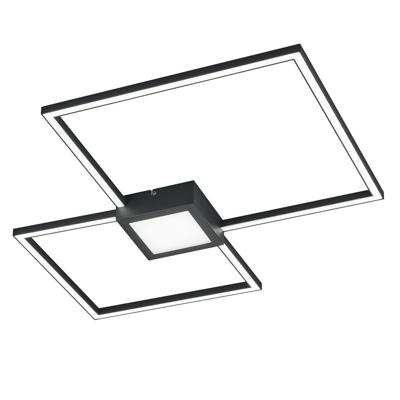 Trio Hydra plafonnière antraciet