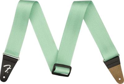 Fender 2" American Pro Seat Belt Strap Mystic Surf Green