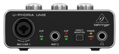 Behringer UM2 U-Phoria USB audio-interface Behringer UM2 U-Phoria USB audio-interface