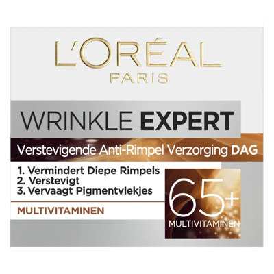 L'Oréal Paris Wrinkle Expert 65+ Verstevigende Anti-Rimpel Dagcrème