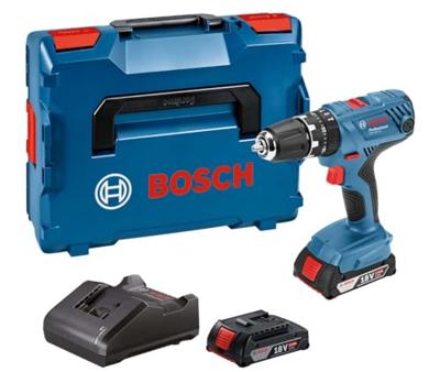 Bosch Professional GSB 18V-21 Accu klop-/schroefboormachine 18V 2.0Ah (2x) in L-Case - 06019H1109