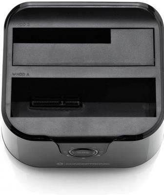 Conceptronic DONN12B basisstation voor opslagstations USB 3.2 Gen 1 (3.1 Gen 1) Type-B Zwart Conceptronic DONN12B basisstation voor opslagstations USB 3.2 Gen 1 (3.1 Gen 1) Type-B Zwart