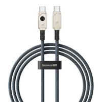 Baseus Unbreakable USB C naar USB C-kabel 1 m 100 W Wit - thumbnail