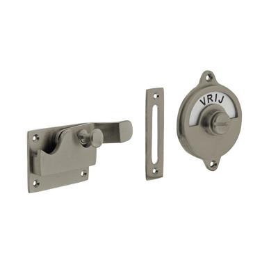 Intersteel WC-overslagTira met bocht mat nikkel - 0019.370005