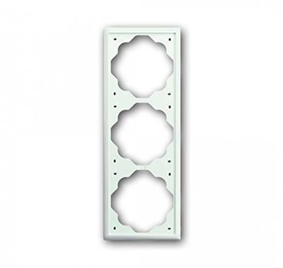 Busch-Jaeger 2CKA001754A4433 Frame Frame 3-voudig Impuls Wit, Verkeerswit 1 stuk(s)
