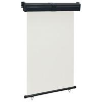 Balkonscherm 125x250 cm crèmekleurig - thumbnail