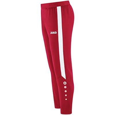 JAKO 6523K Vrijetijdsbroek Power Kids - Rood/Wit - 164 - thumbnail