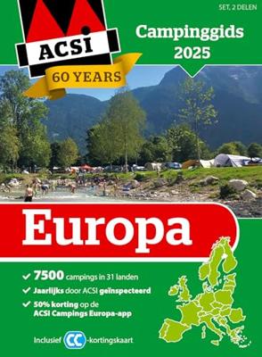 Acsi ACSI Campinggids Europa 2025 Acsi ACSI Campinggids Europa 2025