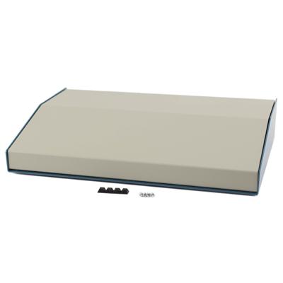 Hammond Electronics 1456RL3WHBU Consolebehuizing (l x b x h) 293 x 432 x 81 mm Aluminium Blauw, Beige 1 stuk(s)