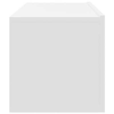 Tv-wandmeubels 2 st 100x30x30 cm bewerkt hout wit