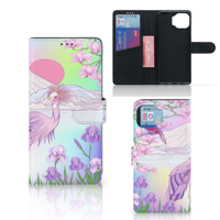 Motorola Moto G 5G Plus | Telefoonhoesje | Met pasjeshouder | Bird - thumbnail