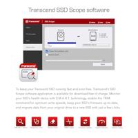 Transcend 112S 256 GB NVMe/PCIe M.2 SSD 2280 harde schijf PCIe NVMe 3.0 x4 Retail TS256GMTE112S - thumbnail