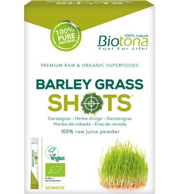 Barley grass raw shots 2.2 gram bio 20 Stuks Barley grass raw shots 2.2 gram bio 20 Stuks