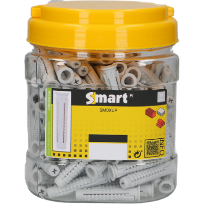 SMART Nylon universeelplug | XUP 8x40/250 - SM0XUPN00080040N