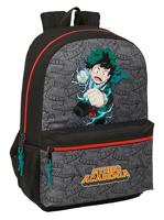 Schoolrugzak My Hero Academia Zwart - thumbnail