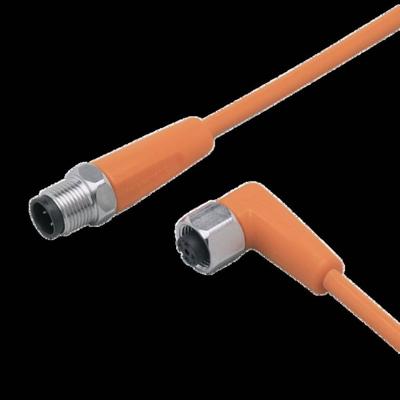 ifm Electronic EVT445 Verbindingskabel Aantal polen (sensoren): 4, 5 Stekker, recht, Bus, haaks 3 m 1 stuk(s)