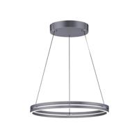 Paul Neuhaus Strakke hanglampPure E-Loop grijs Ø 70cm - 2551-15 - thumbnail