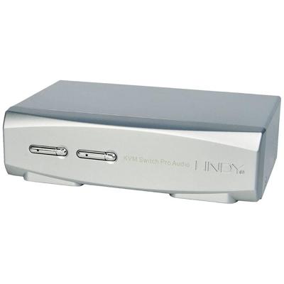 Lindy 39304 Zilver KVM-switch