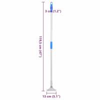 VidaXL Vloerwisserhandgreep 119,5 cm staal en kunststof - thumbnail