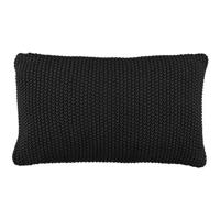 Marc O'Polo Nordic Knit Sierkussen 30 x 60 cm - Zwart - thumbnail