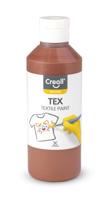 Creall textielverf bruin, 250ml - thumbnail