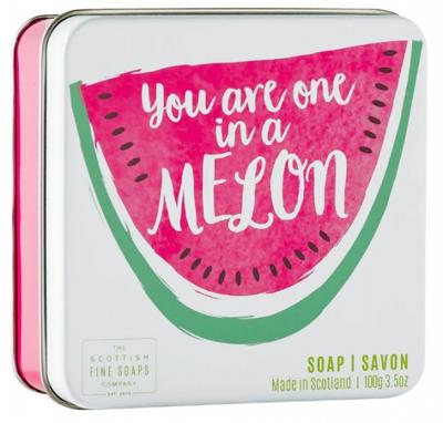 Scottish Fine Soaps Soap in a Tin Fruits Melon Soap 100gr