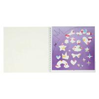 Mondikaarten Sticker- en sjablonenboek ik hou van prinsessen - thumbnail