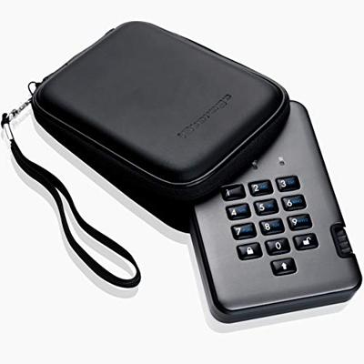 iStorage diskAshur PRO 2® 2 TB Externe harde schijf (2,5 inch) USB-A 3.2 Gen 2 Grafiet IS-DAP2-256-2000-C-G