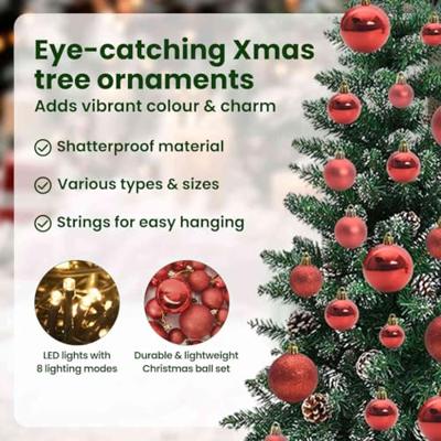 VidaXL Slanke kerstboom groen 150 cm pvc en massief dennenhout