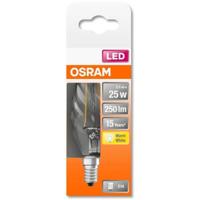 OSRAM HOMELIGHTING 4058075436565 LED-lamp Energielabel F (A - G) E14 Kaars gedraaid 2.5 W = 25 W Warmwit (Ø x l) 35 mm x 100 mm 1 stuk(s) - thumbnail