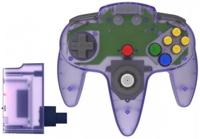 Nintendo 64 Wireless 2.4 GHz Controller Atomic Purple (Teknogame) - thumbnail