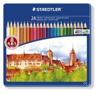 Staedtler - Noris Club - Kleurpotloden in Tinnen Doos, 24 stuks (145CM24) - thumbnail